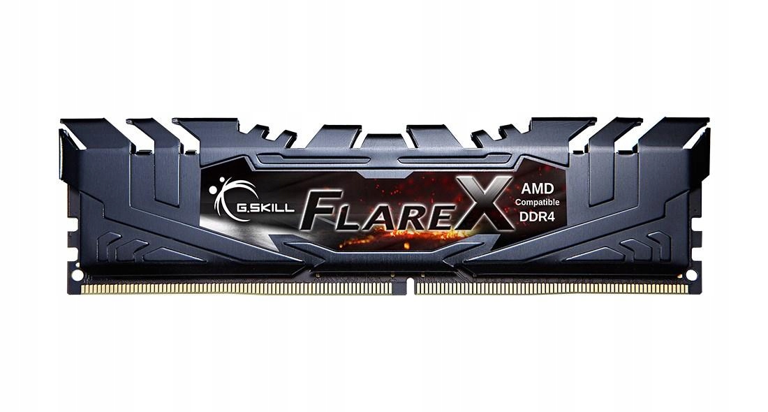 Zestaw pamięci G.skill FlareX Amd F4-3200C16D-32GFX DDR4 DIMM 2 x 16 Gb