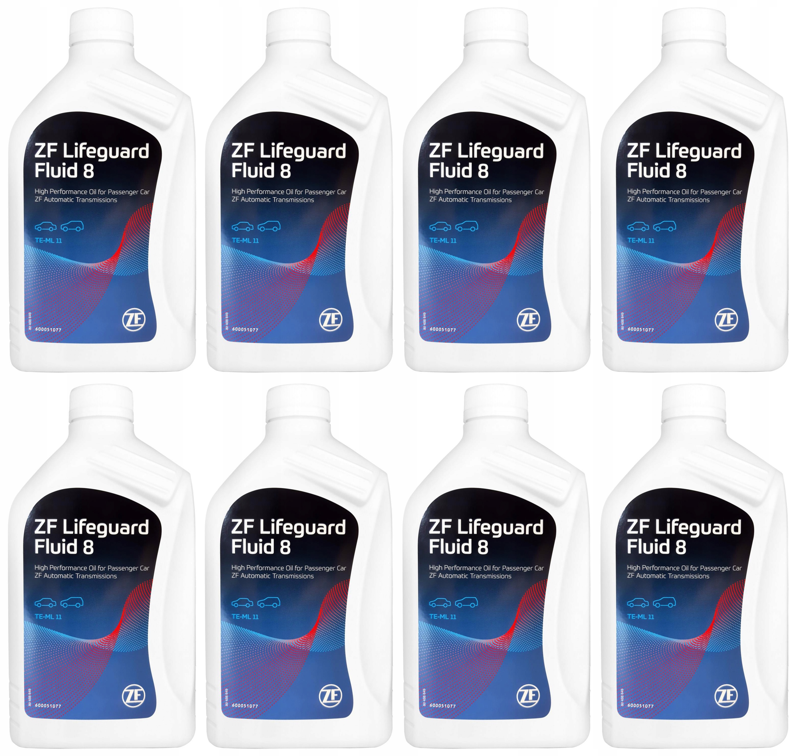 Prevodový Olej Pre Automatickú Prevodovku Zf Lifeguard Fluid 8 ZF8HP 8L