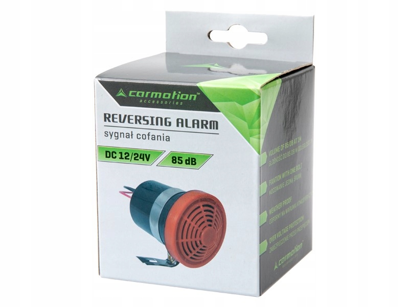 SYGNALIZATOR SYGNAŁ COFANIA BIIIIP 12V LUB 24V EAN (GTIN) 6271122416701