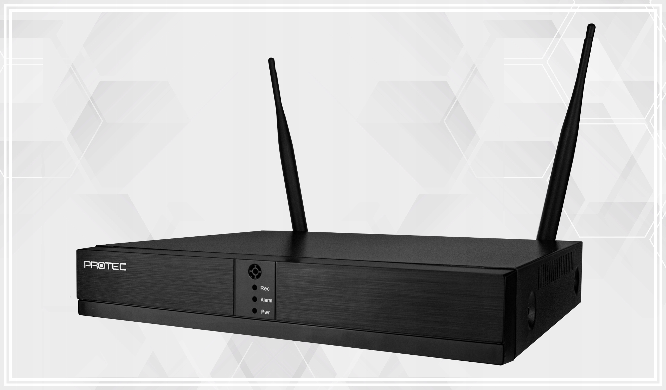 KOMPLETNY ZESTAW WIFI 8 KAMER TUBY 3MPX DO MONITORINGU DZIEŃ NOC APLIKACJA Model WIFI-KIT-8CH-3MP-bd