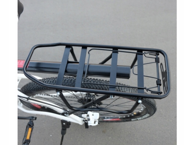 BAGAŻNIK ROWEROWY TYLNY TYLNI NA ROWER RAMĘ SZTYCA RAMA UNIWERSALNY SOLIDNY Model Bagaznik rowerowy tylny odblask