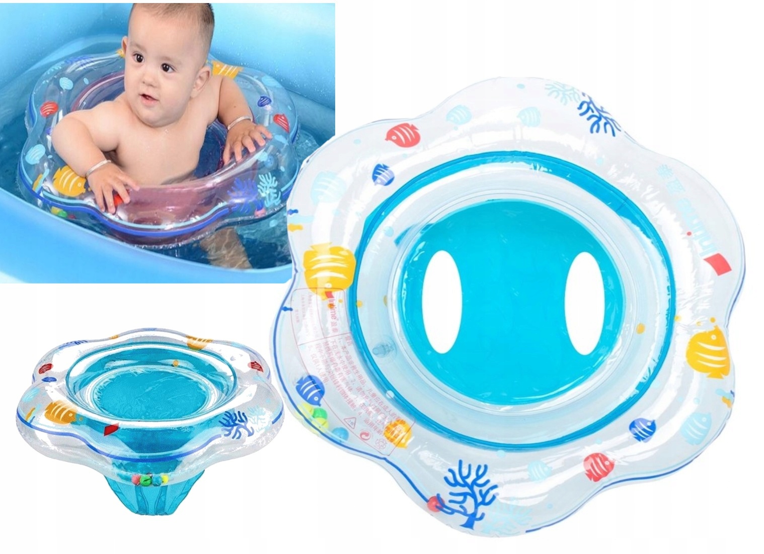 

Dmuchane Koło Kółko Pływania dla Niemowląt Z