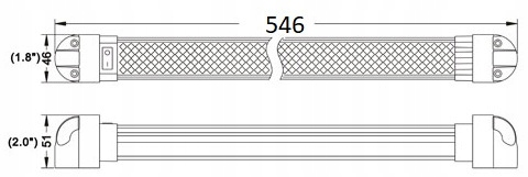 Lampa aluminiowa do Łodzi 12V 24V UNIWERSALNA Numer katalogowy części Lampa ALUMINIOWA TIR BUS 12V 24V PAKA KABINA