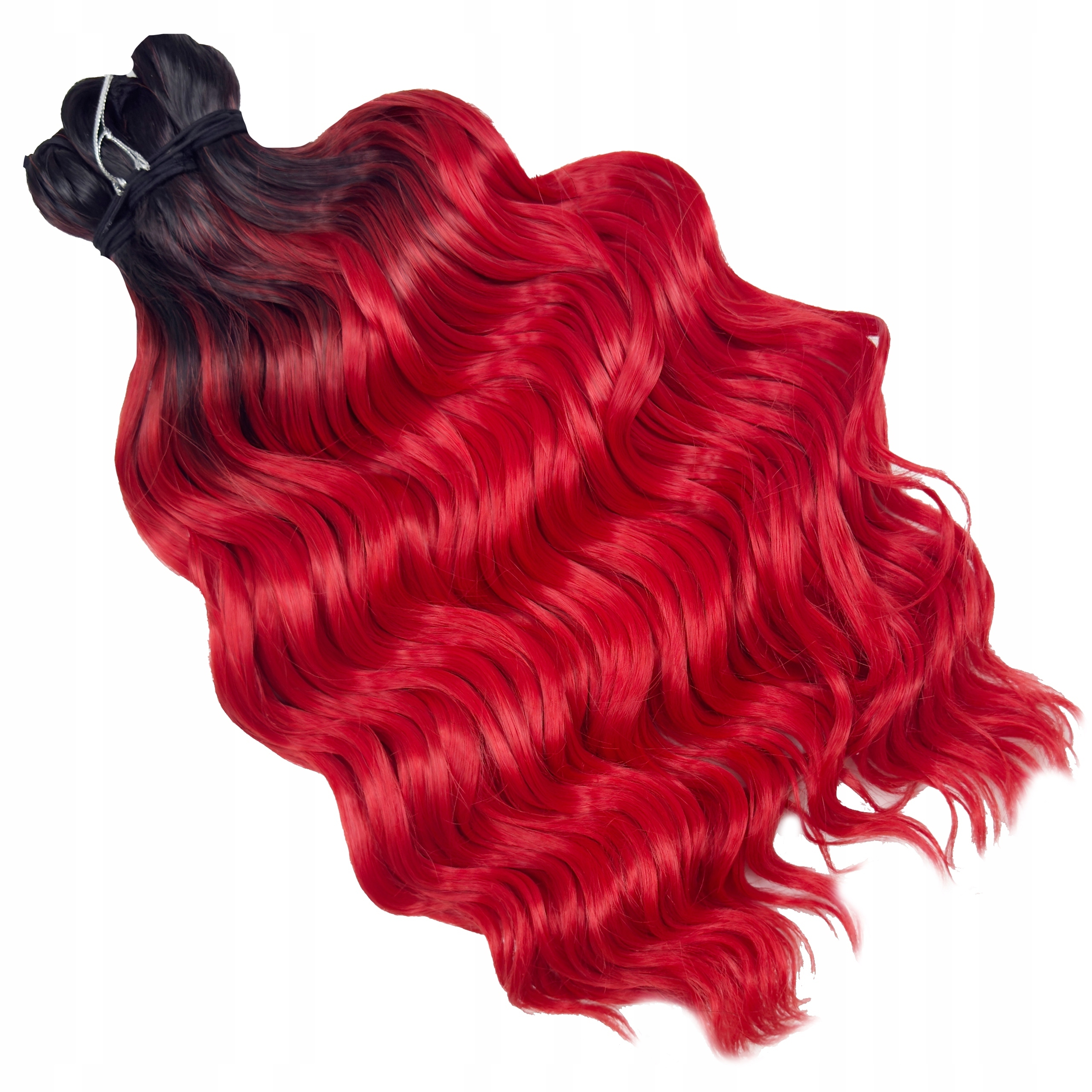 Syntetické vlasy Afroloki Anna Pro Na Česání 35 CM 300 G #TT1B/RED