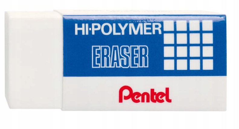 Gumka PENTEL ZEH05 do mazania biała