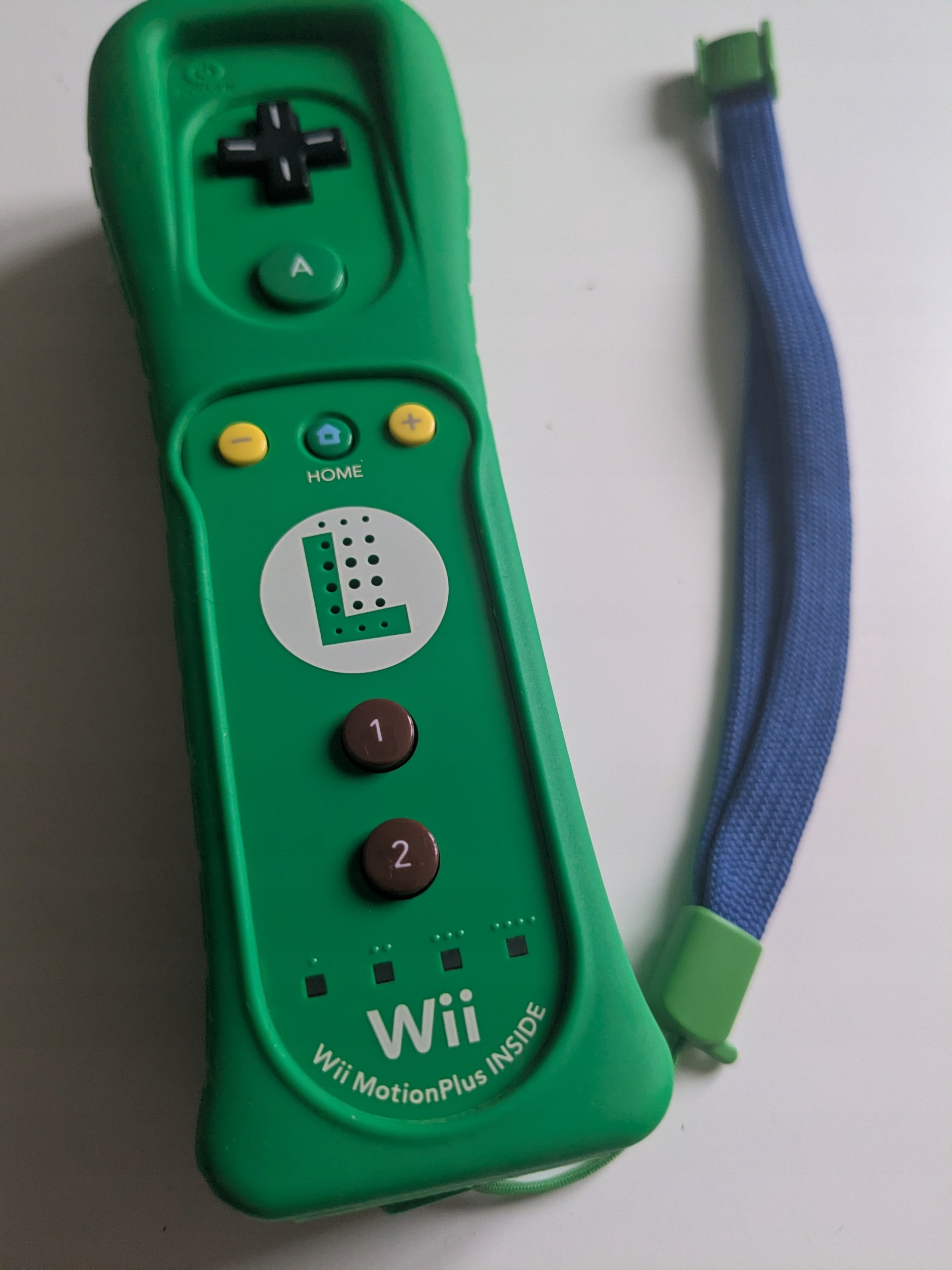 Nintendo Wii Remote Plus edycja Luigi