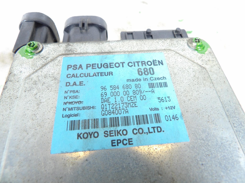 CITROEN C 3 e 1.4B centralina servosterzo 9658468080