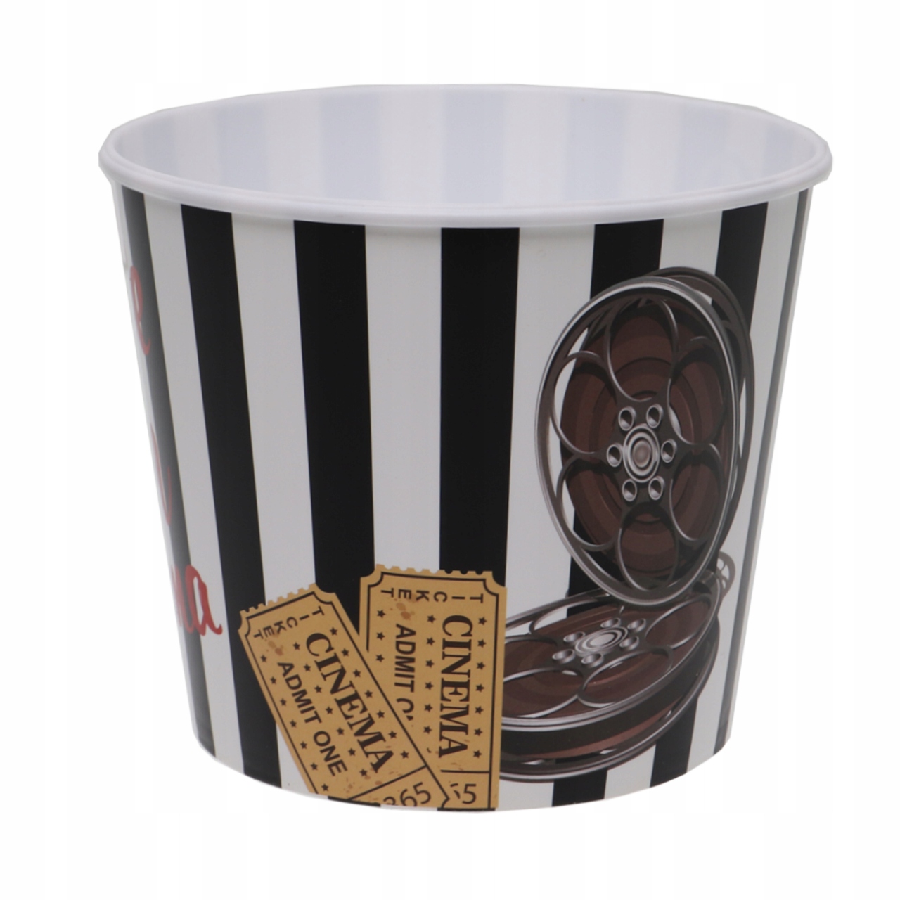 

Pojemnik Na Popcorn, Chipsy, Przekąski, 2,2 litra