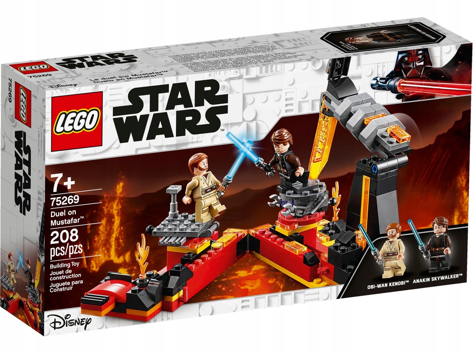 Lego Star Wars 75269 Pojedynek na planecie Mustafar