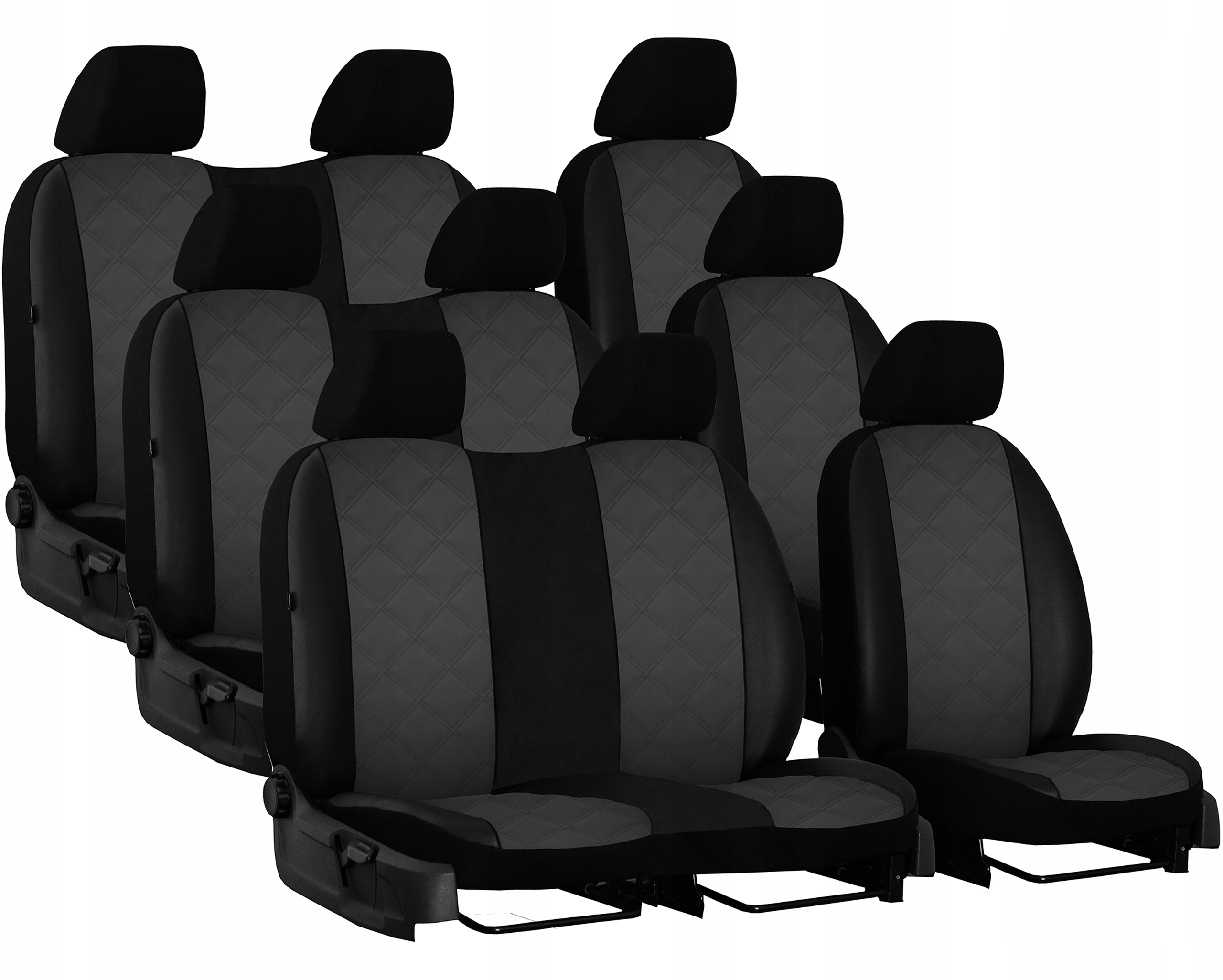 Kožené Lisované Odměrné Kryty Pro Vw T4 9 m