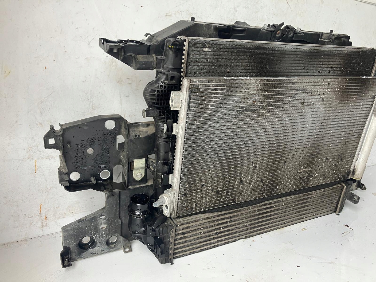 support panel for radiators radiator RENAULT SCENIC III LIFT 1.6 DCI