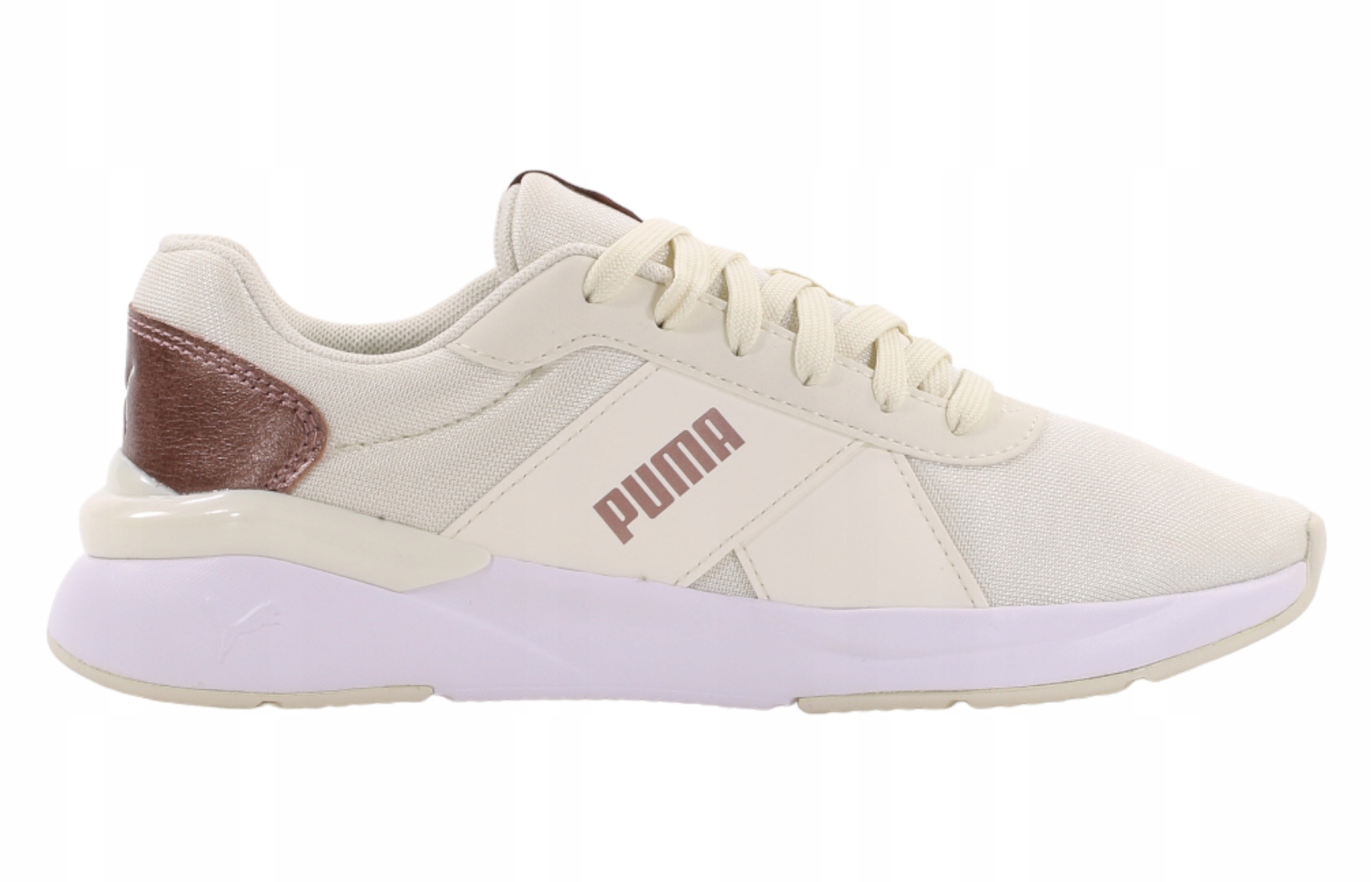 Dámské boty Puma Rose Raw Metallics 383849 03 nízké bílé 37,5