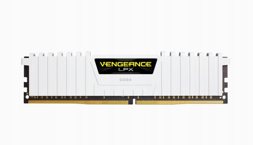 CORSAIR DDR4, 3200MHz 32GB 2x16GB Dimm, Dual Rank, 16-20-20-38, XMP 2.0, Vengeance LPX White Heatspreader, Black PCB, 1.35V — 4