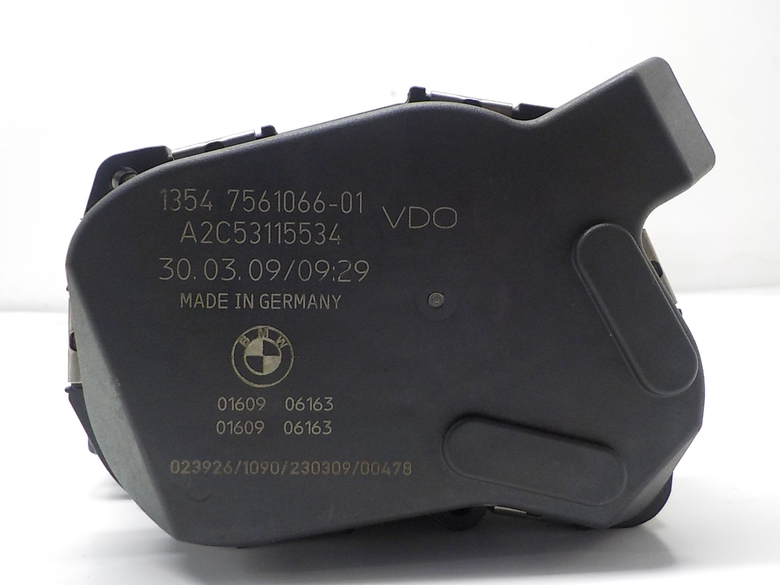 BMW 2.0 16V N43 Valvola a farfalla 7561066-01 A2C53115534