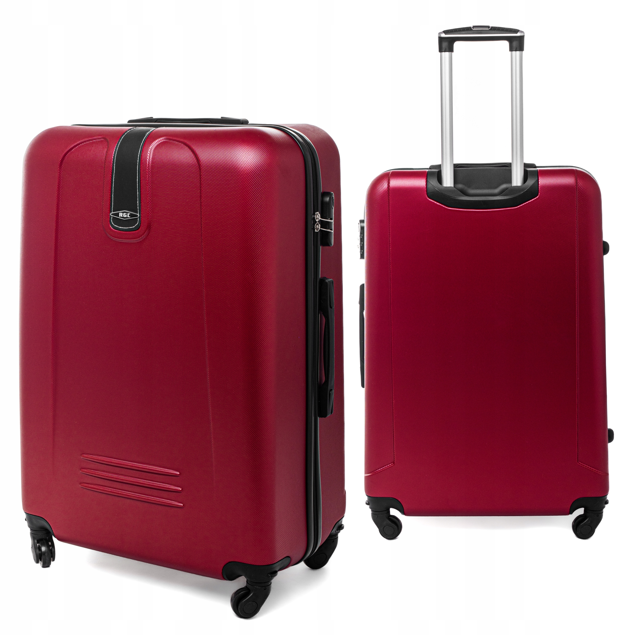 XXL DUŻA WALIZKA PODRÓŻNA TORBA RGL BAGAŻ KÓŁKA Model 910