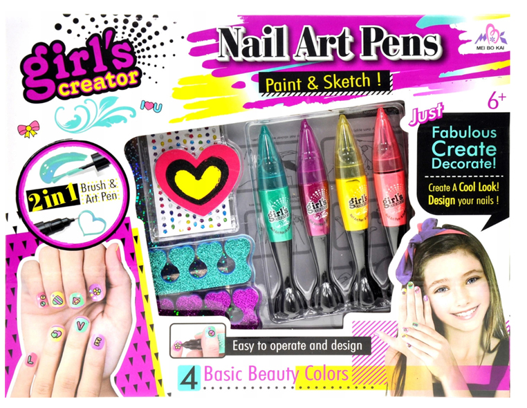 

Kosmetyki Zestaw do Malowania Paznokci Dla Dzieci