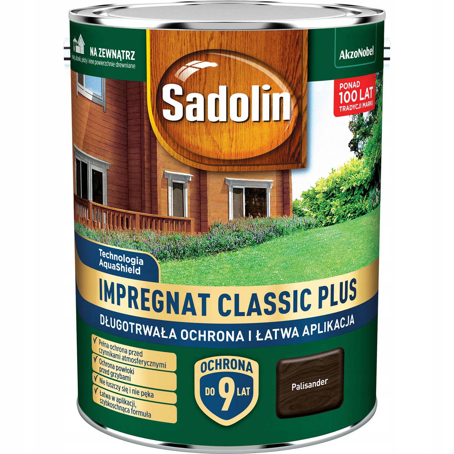 Sadolin classic plus palisander 4,5L impregnat