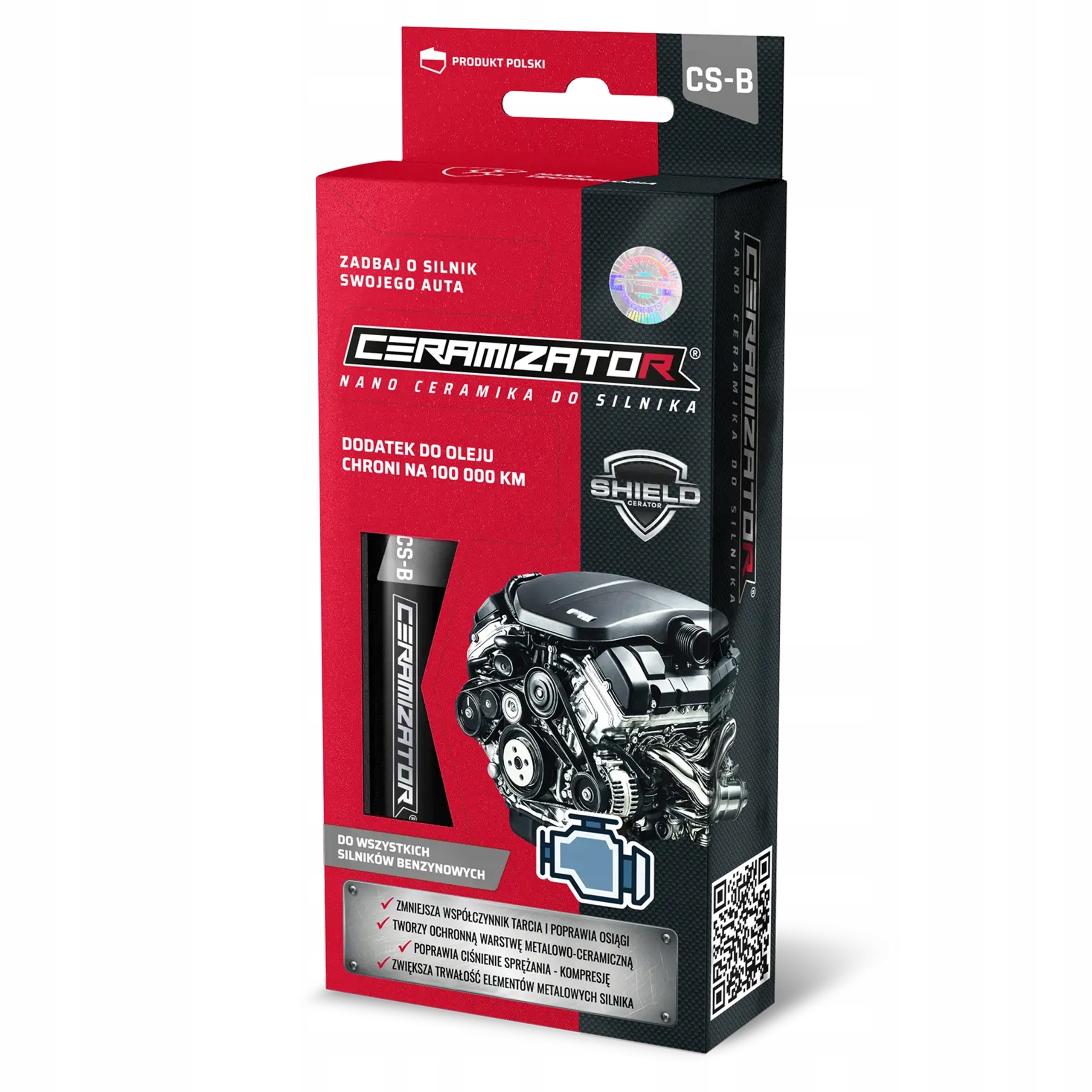 Ceramizator Cs-b do silników Benzynowych Dodatek do oleju silnikowego 10ml