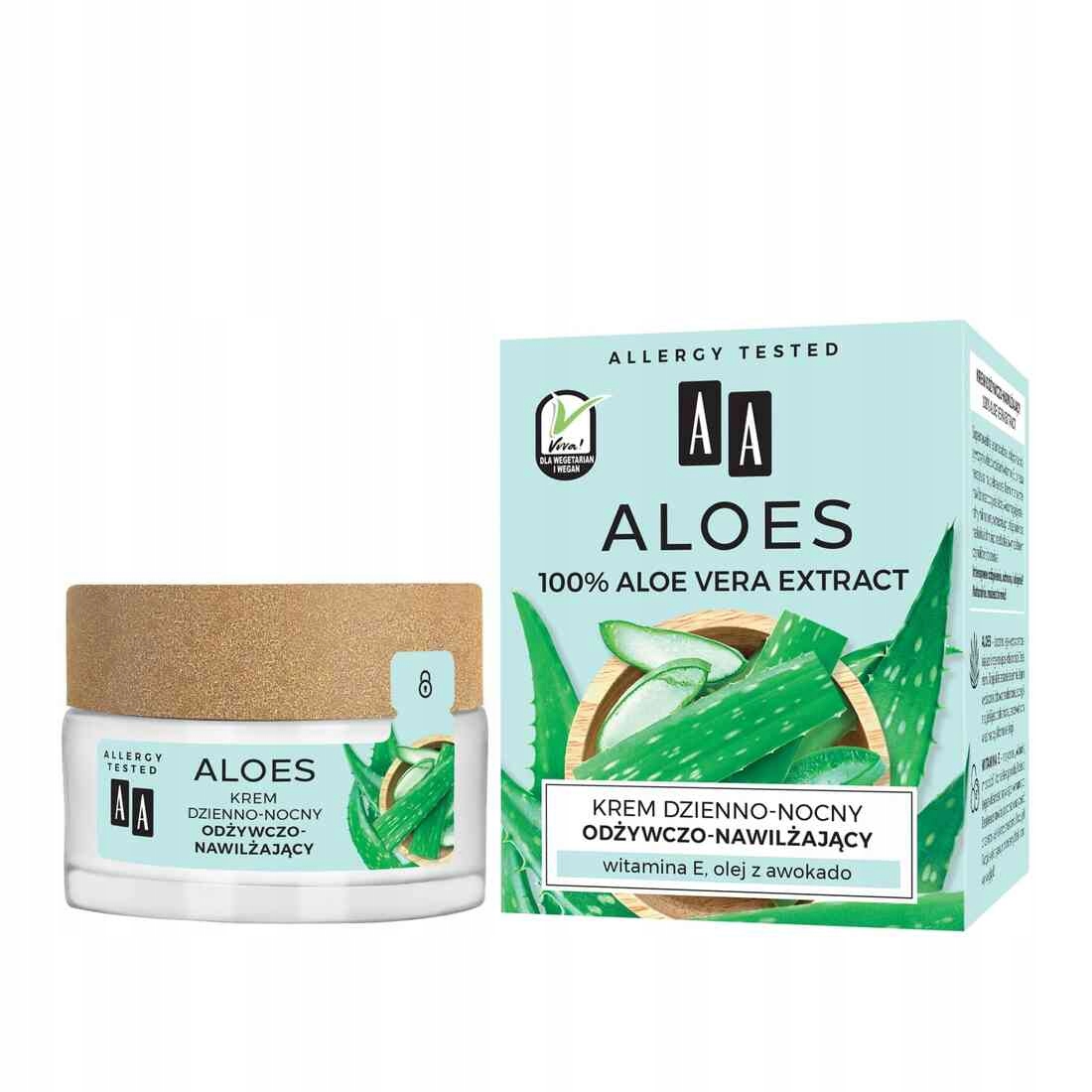

Aa Aloe Vera Extract Krem Dzienno-Nocny Odżywcz...