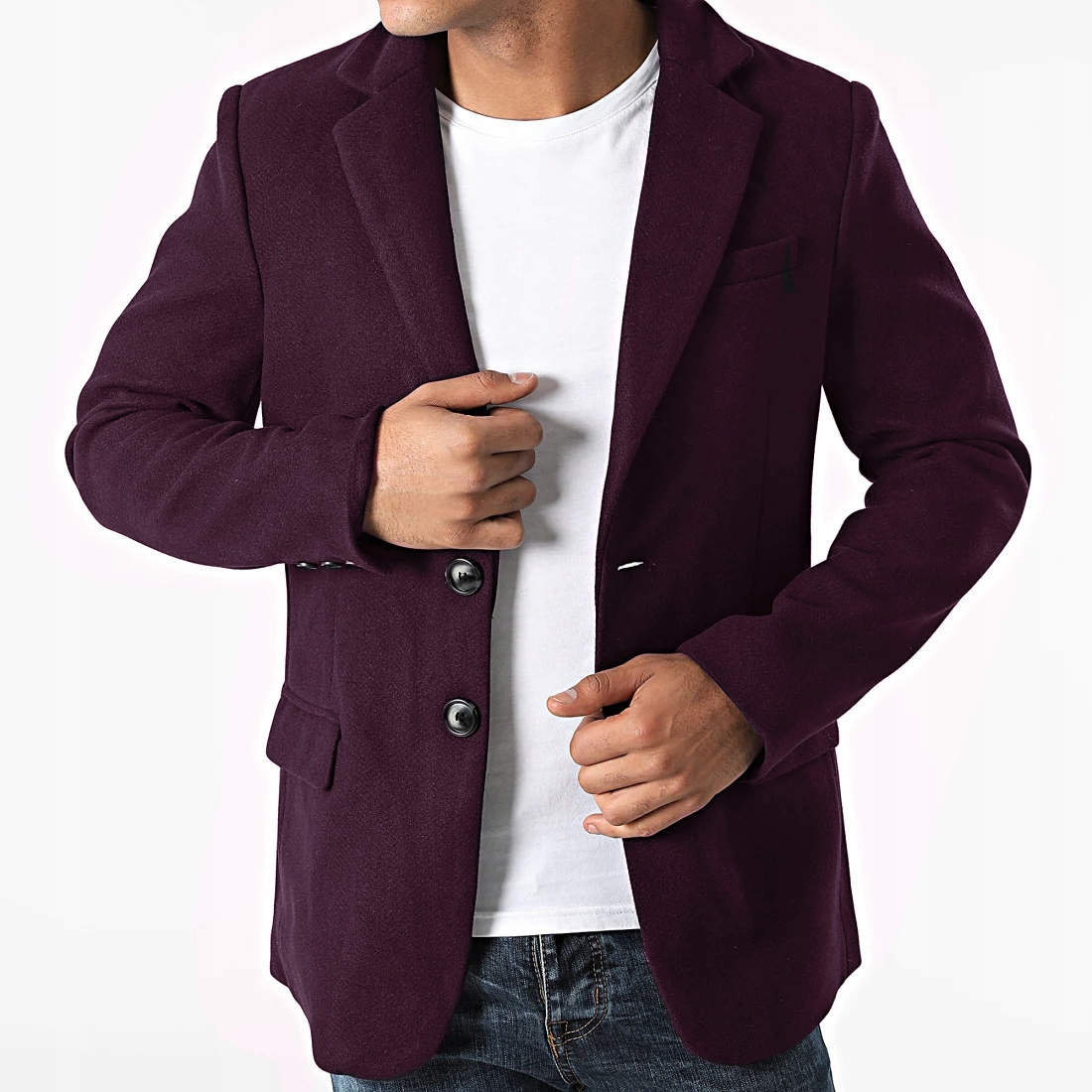 Sako Ležérní Volnočasové Sportovní Střih Slim Fit