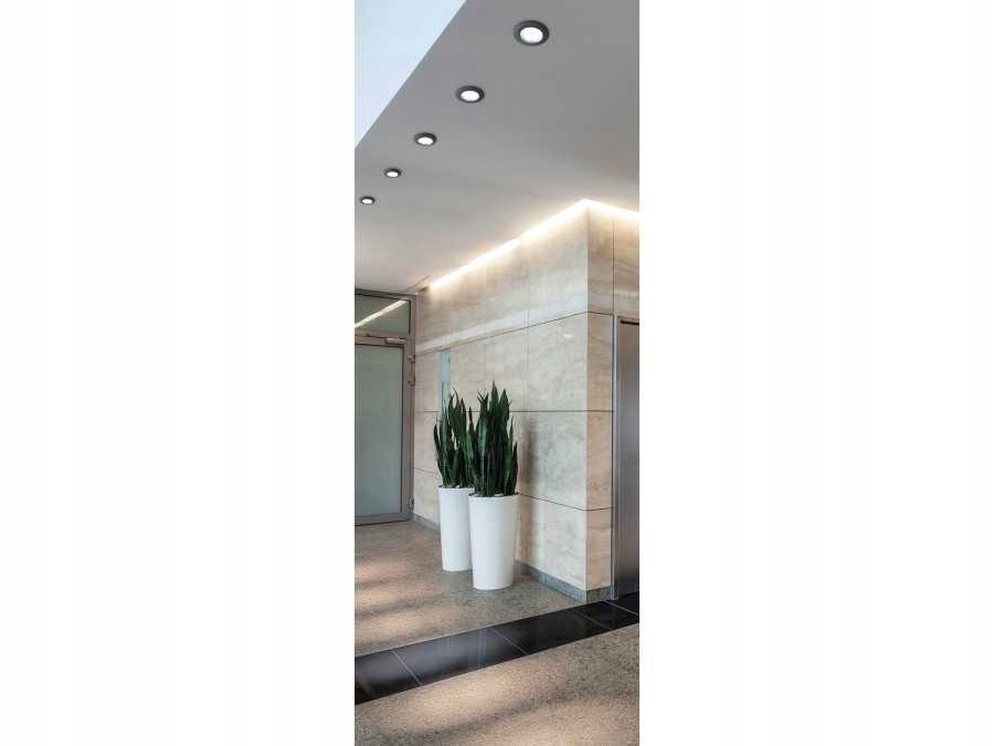 Podświetlenie elewacji EMILIO IP54 chrom oczko Zasilanie sieciowe