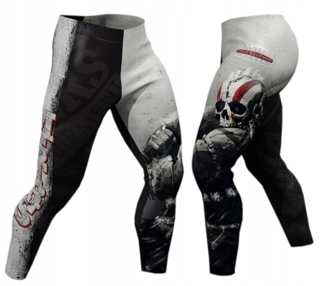 Leginsy długie męskie MFC DARK SIDE "WARRIOR" - S
