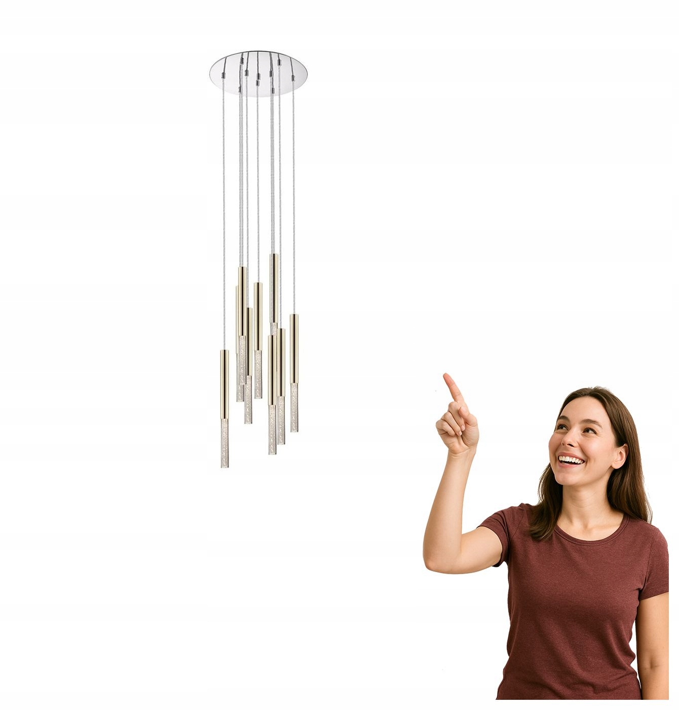 Led závesná lampa One P0461-09L-B5F7 Zuma Line