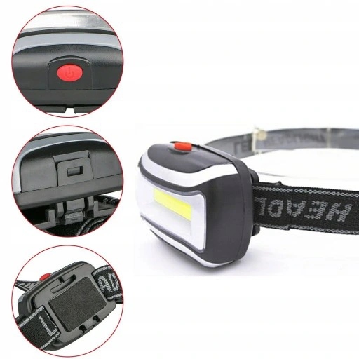 LATARKA CZOŁOWA LED CZOŁÓWKA LAMPKA LEDOWA COB MOC Marka inna