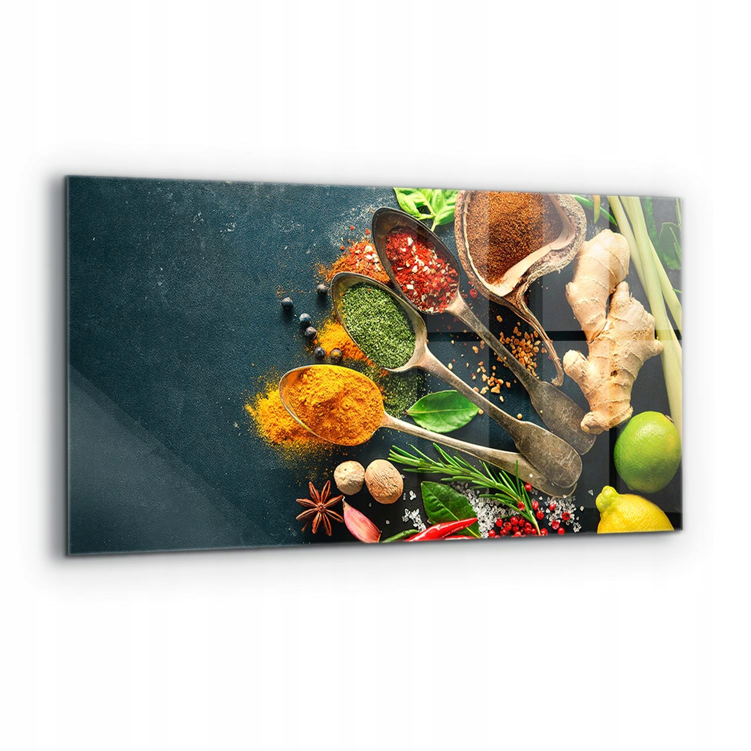 Dekoračný panel Orientálne korenie Kuchyňa 120x60 cm