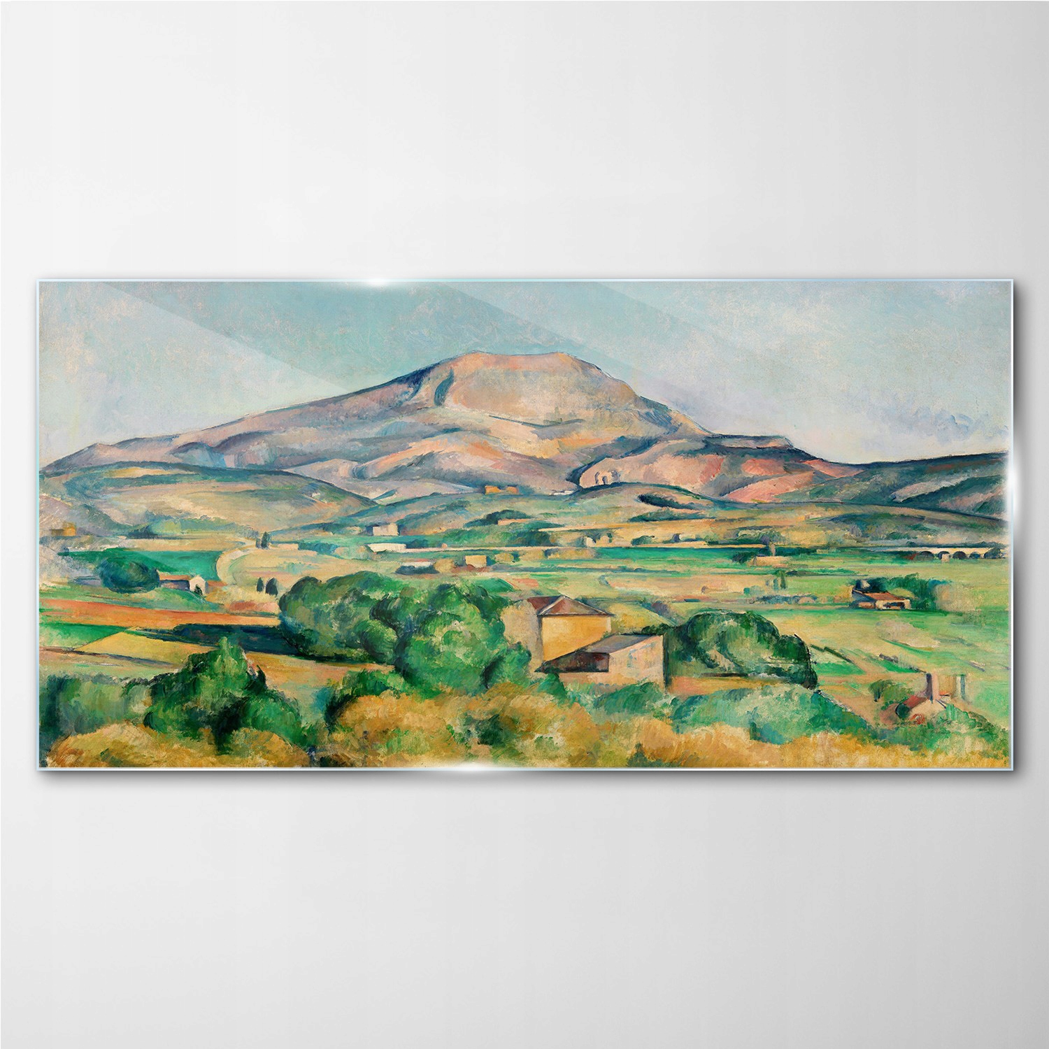

Obraz na ścianę szkło Malarstwo góry natura 100x50