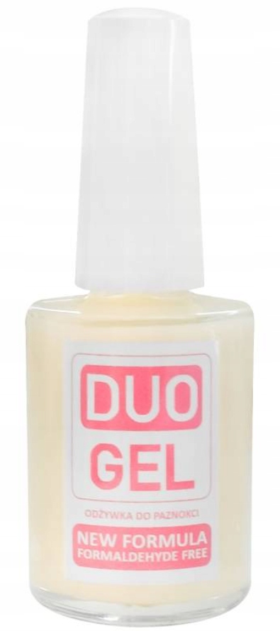 ODŻYWKA DO PAZNKOCI DUO-GEL MLECZNA + GRATIS!!