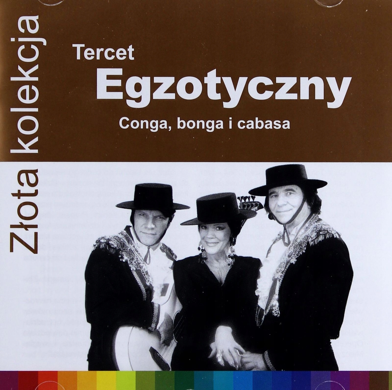 Tercet Egzotyczny Conga, Bonga i Cabasa Złota kolekcja CD Folia