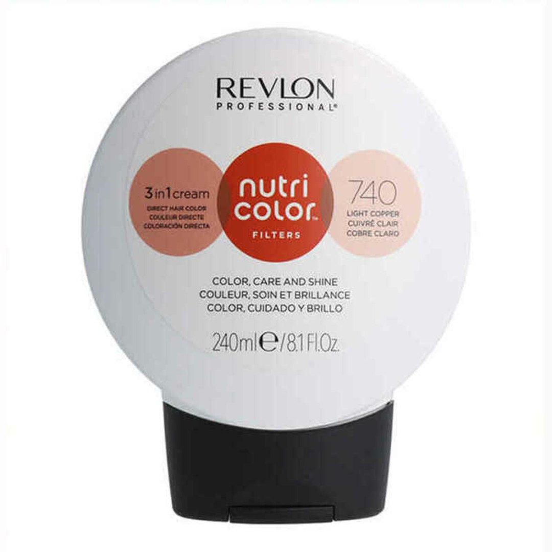 Trvalé barvení Nutri Color Filters Revlon 7258709740 Měď (240 ml)