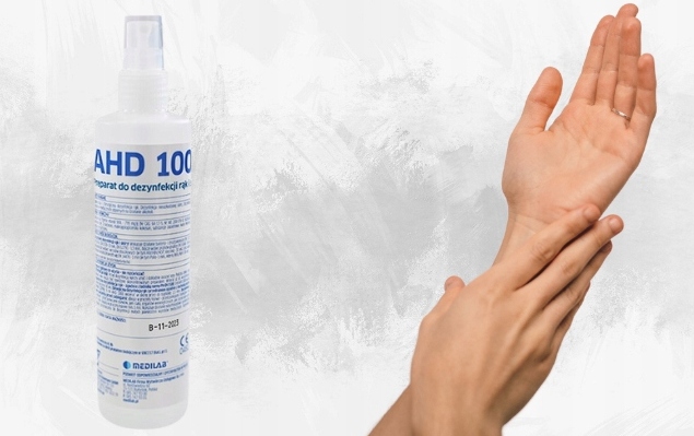 Preparat do dezynfekcji rąk i skóry AHD 1000 250ml Kod producenta 5902340982136