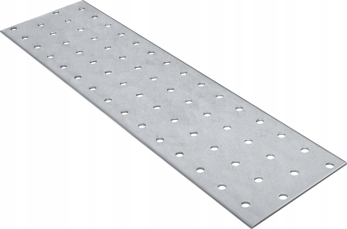Perforovaná doska s plochým tesárskym spojom 80x300 x 2 mm PP11 50ks