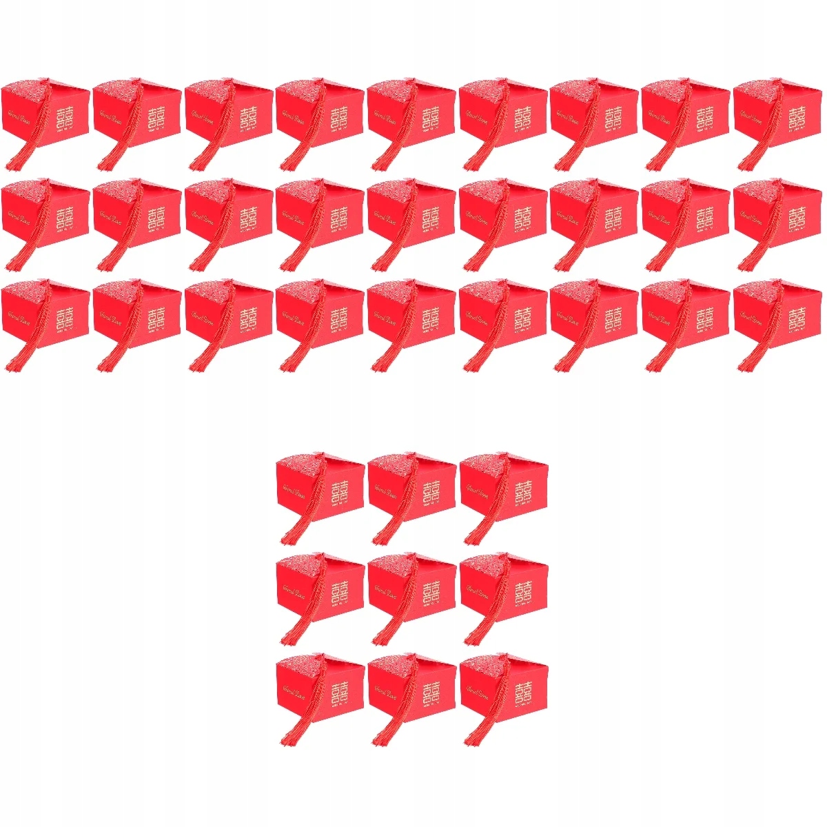 Pudełka na prezenty dla gości weselnych Cukierki papierowe porównaj