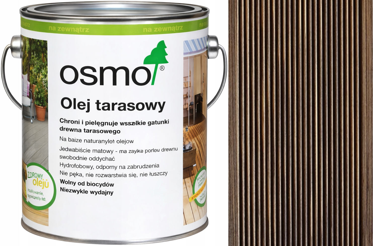 Osmo 016 Bangkirai tmavý terasový olej na dřevo 2,5 l
