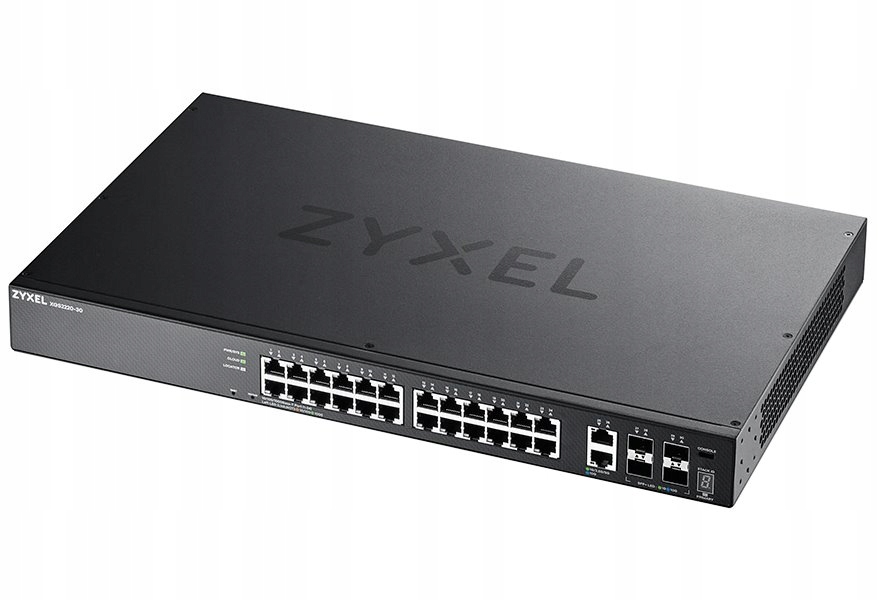 ZyXEL XGS2220-30, L3 Access Switch, 24x1G RJ45 2x10mG RJ45, 4x10G Sfp+ Upli