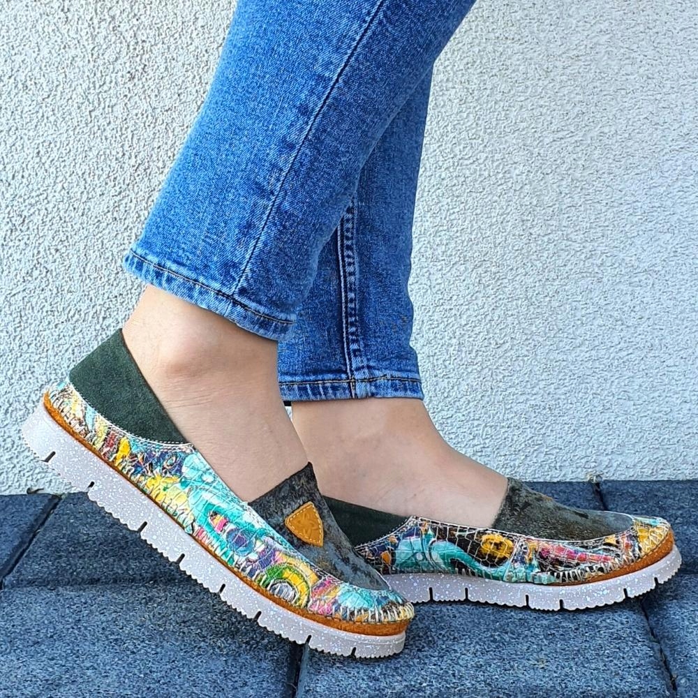 

Mokasyny damskie multikolor Maciejka 05434 r. 39