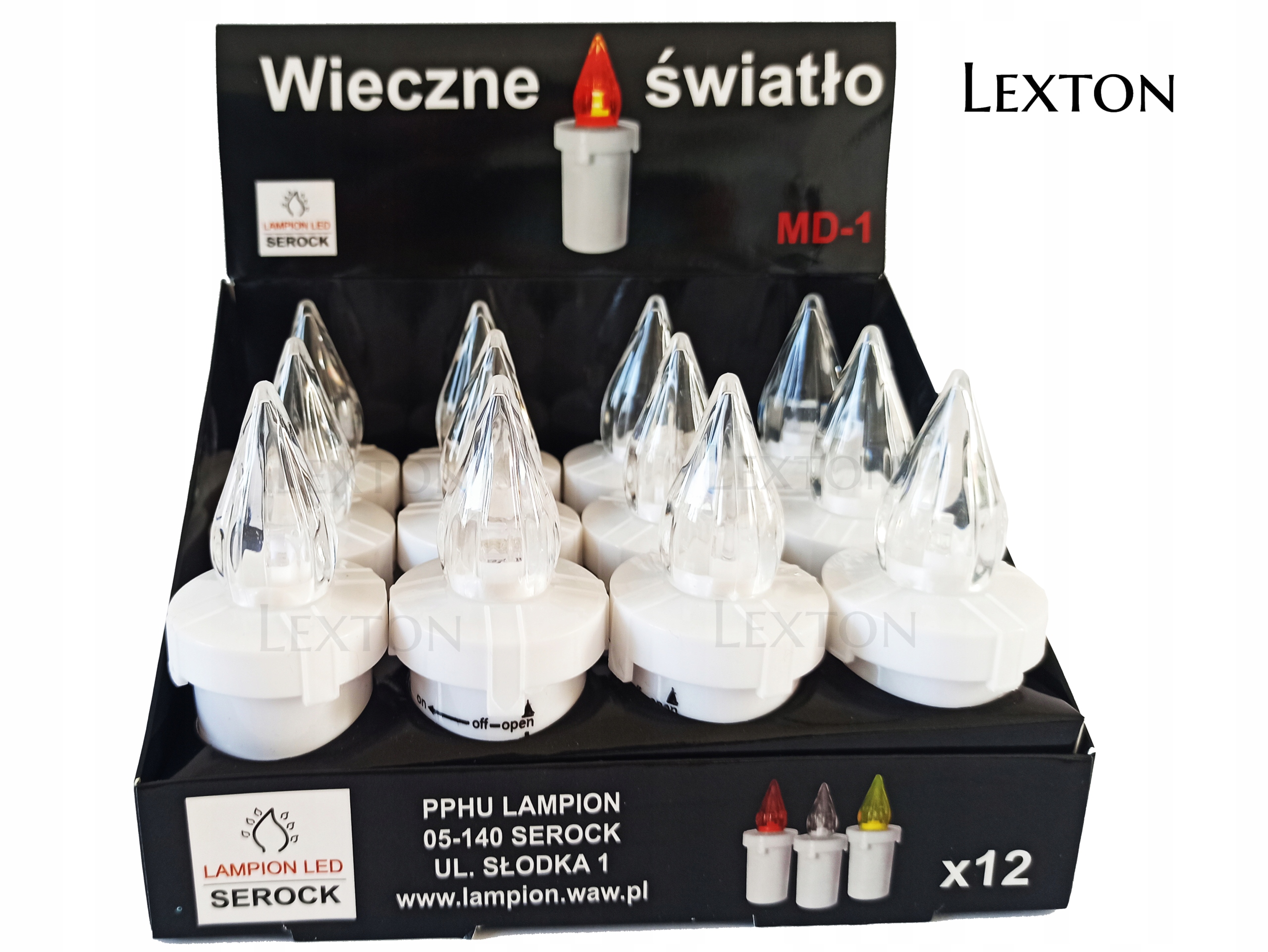 

Wkład Znicz Elektryczny Led 90 dni Lampion MD-1 op