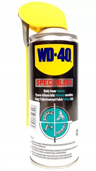 WD40 SPECIALIST БЕЛАЯ ЛИТИЕВАЯ СМАЗКА 400 МЛ