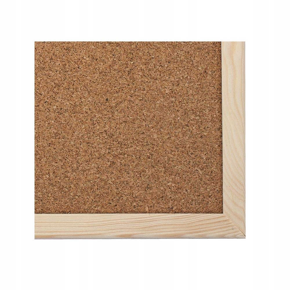 TABLICA korkowa DREWNIANA RAMA pinezki 40x60 60x40 Marka Memoboards
