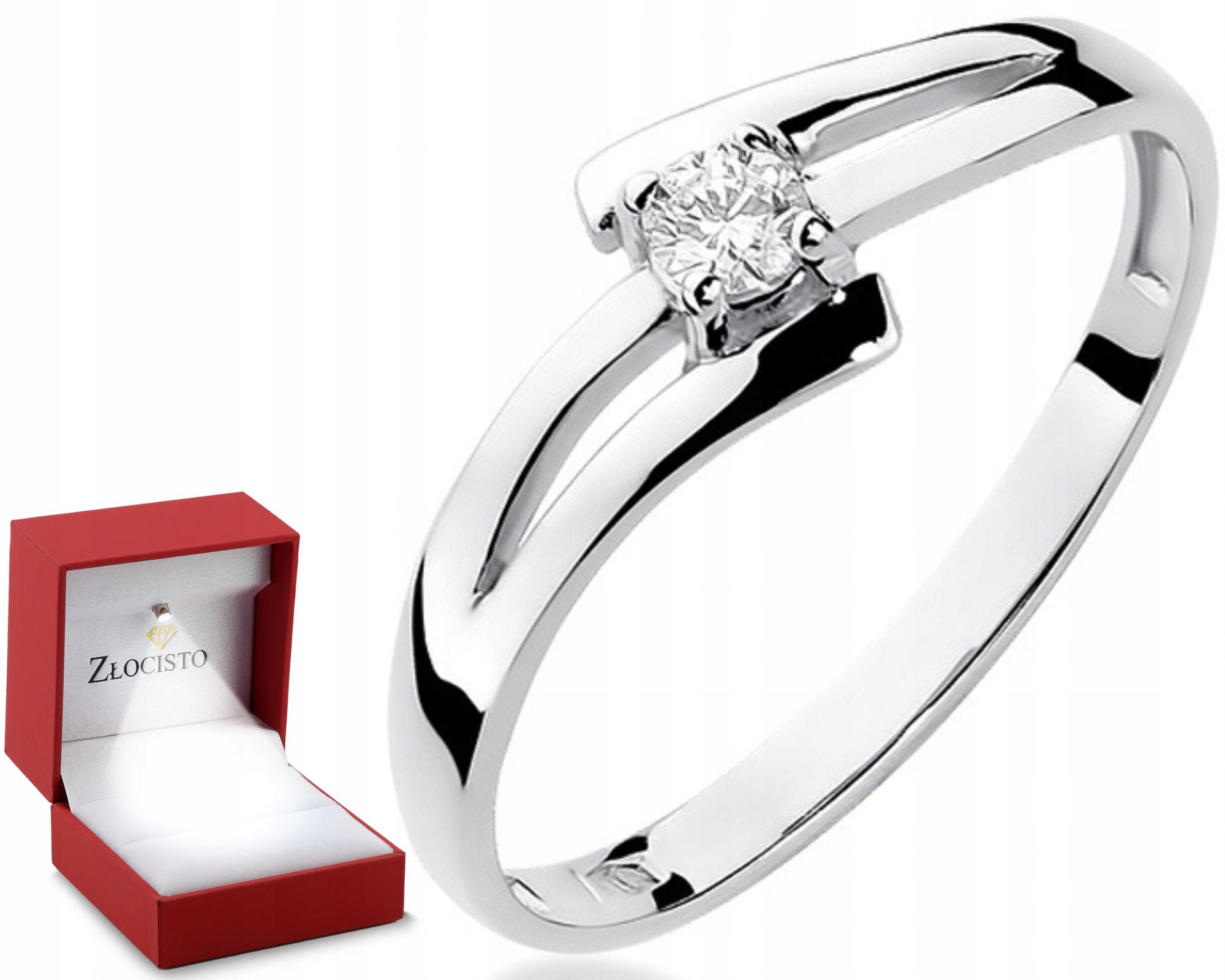 Prstýnek S Briliantem, Bílé Zlato, Gravírování, Bonus