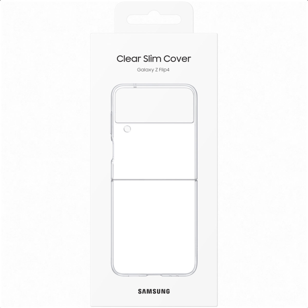 Samsung Clear Slim Cover Etui oryg Galaxy Z Flip 4 Dedykowany model Galaxy Z Flip 4