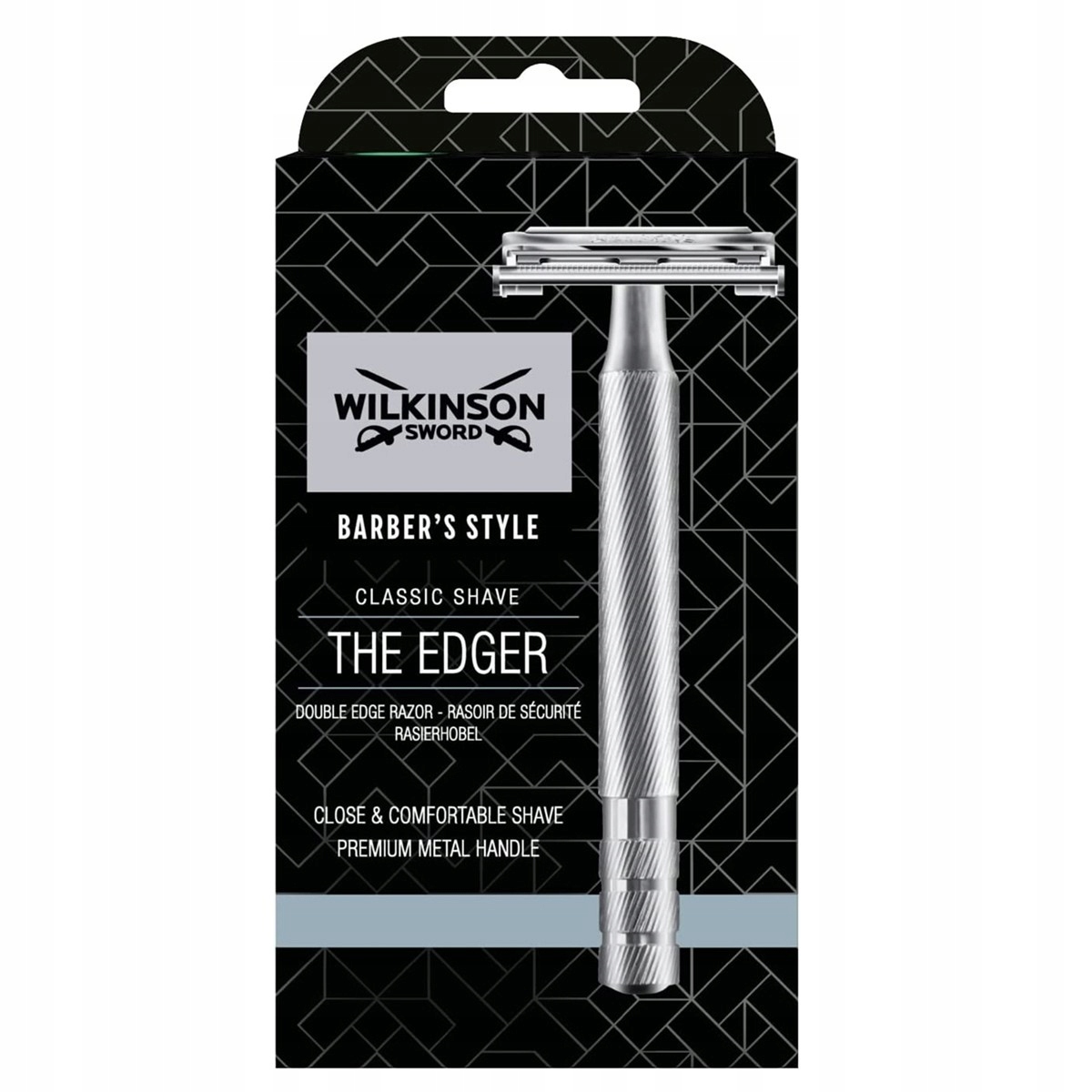 Dvoubřitý holicí strojek na žiletky Wilkinson Barber's Style 5 ks