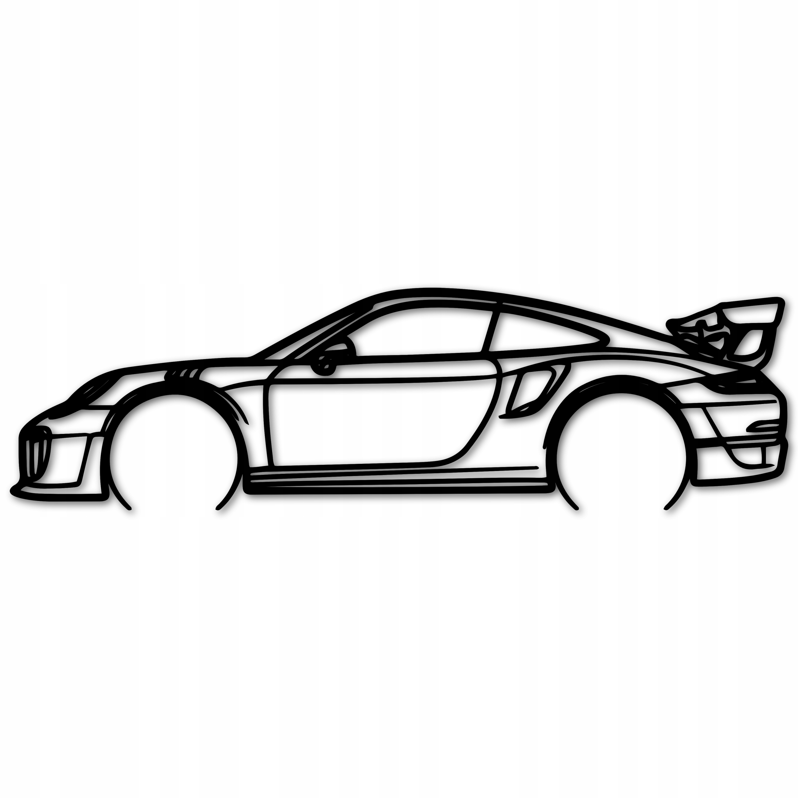 Obrazy Do Obývacího Pokoje Auta Porsche 911 GT2 Rs Obraz Ažurová Zeď 80 cm