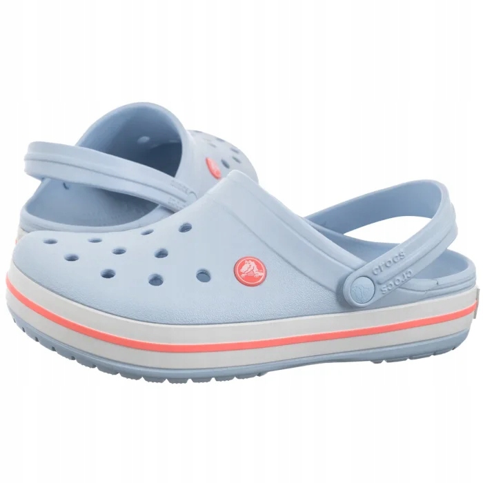 Dámské boty Nazouváky Crocs Crocband Blue Frost 11016-4XQ Modré