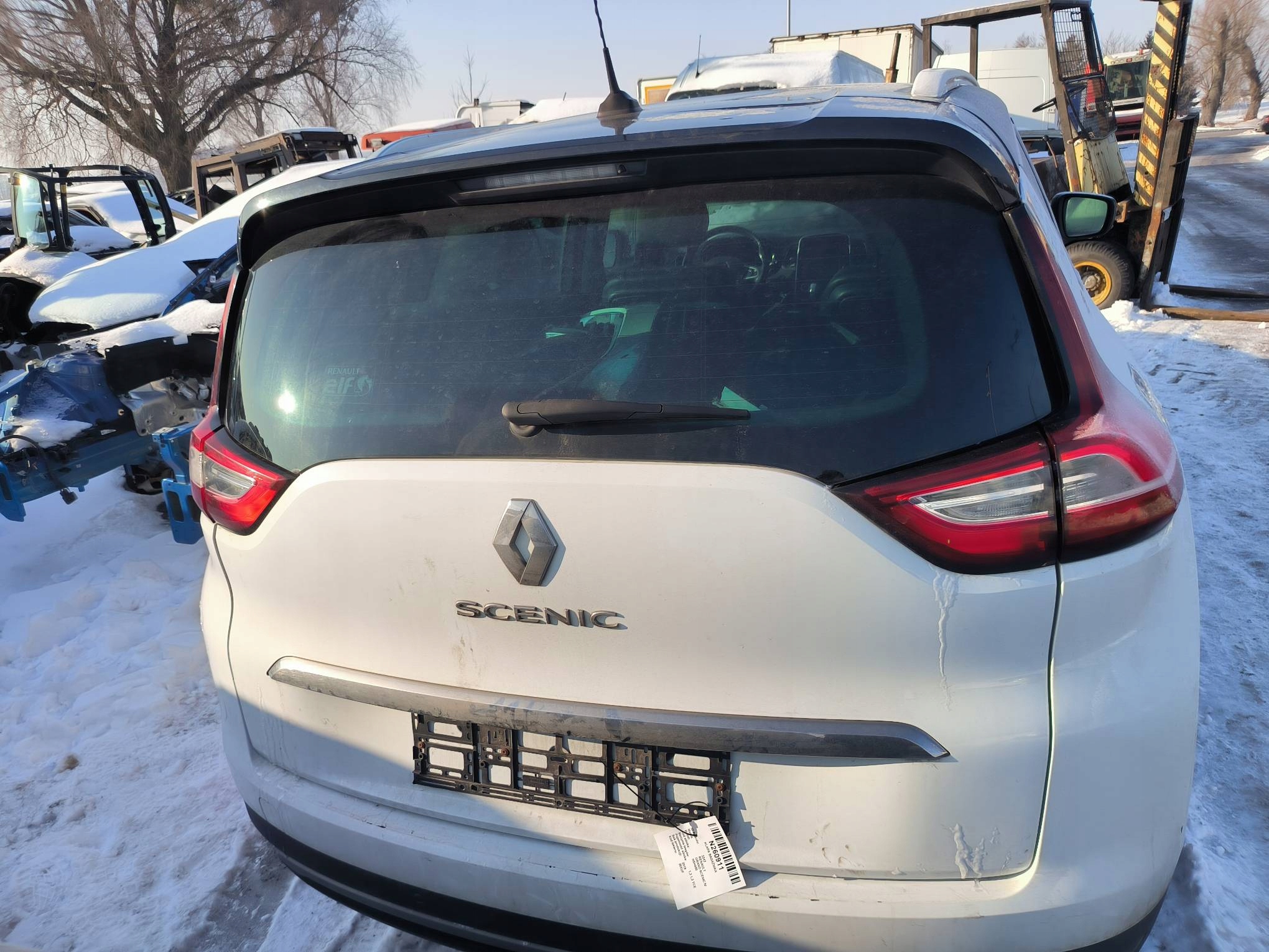 trunk door boot BIXUF RENAULT GRAND SCENIC IV 2019