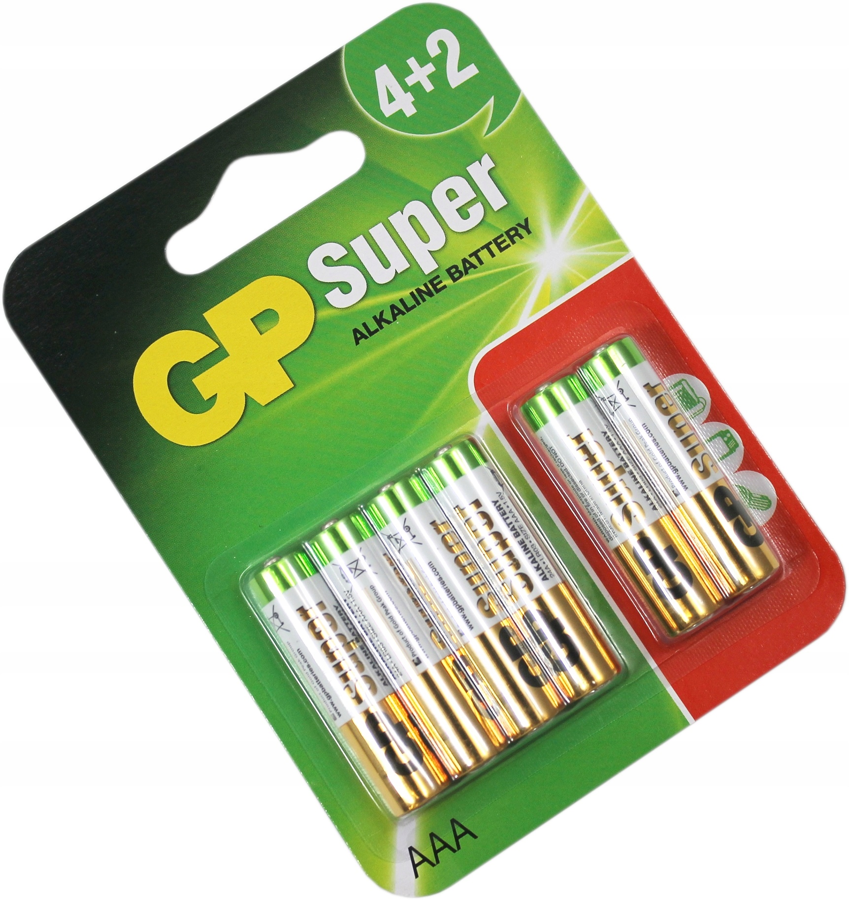 BATERIA ALKALICZNA SUPER ALKALINE 1,5V AAA MAŁA 6