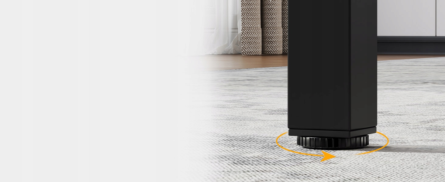 Biurko dla dwóch osób 200 cm, długie biurko komputerowe z 2 szufladami Maksymalna długość rozłożonego stołu 200 cm